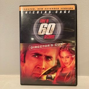 Gone in 60 Seconds DVD
